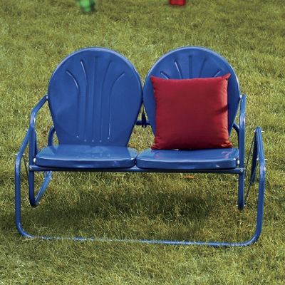 2 Seat Tulip Glider Chair