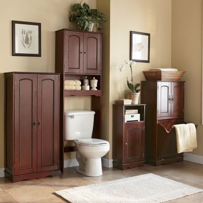 Classic Spacesaver Towel Hamper And Tissue Cabinets