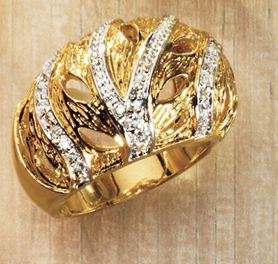 Diamond Dome Ring