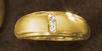 Unisex Diamond Band