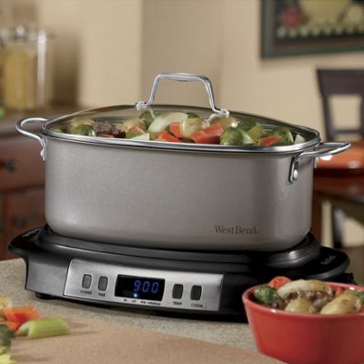 West Bend Slow Cooker 6 Qt Versatility