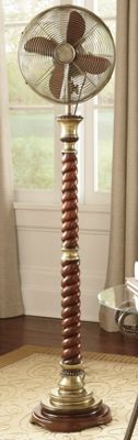 Twist Floor Fan Lamp