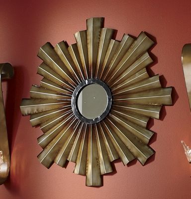 Mirror Metal Deco Sunburst
