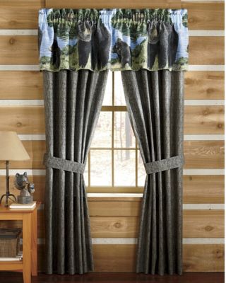 Black Bear Wilderness Window Treatments
