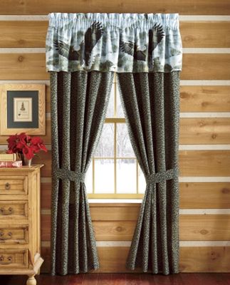 Majesty In Flight Curtains and Valance