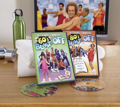 Richard Simmons Aerobics Dvds Blast Off 60S and 80S