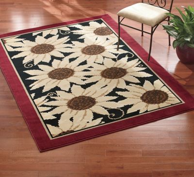 Rug Autumn Sunflowers