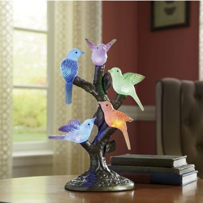 Color changing Birds On Stand