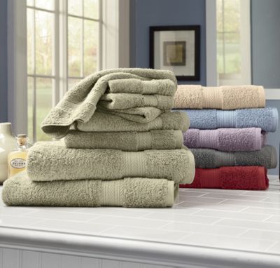 Comfort Creek Towels Nobility Oversized Egyptian Cotton 8 piece set