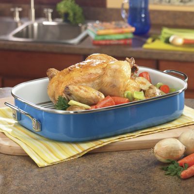 Reston Lloyd Enamel Roaster 6 qt