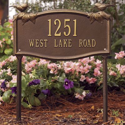 Personalized Chickadee Plaque