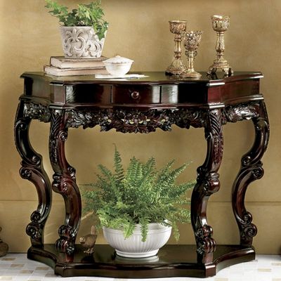 Carved Curved Table
