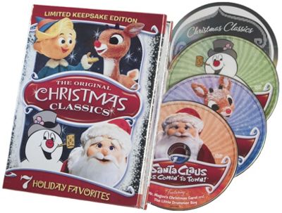 Limited Keepsake Edition Classic Christmas DVDs