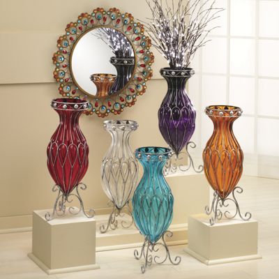 Captured Glass Vase