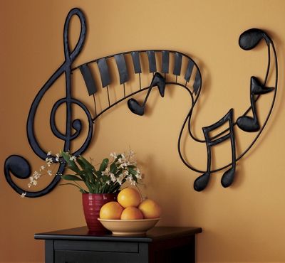 Wall Art Metal Musical
