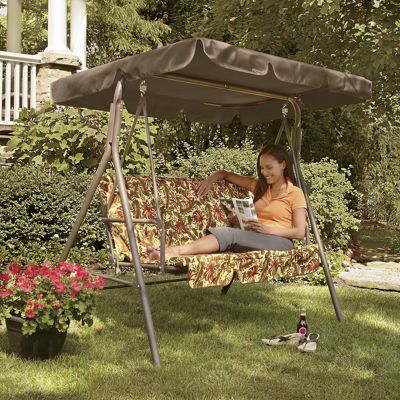 three seater swing with canopy 1