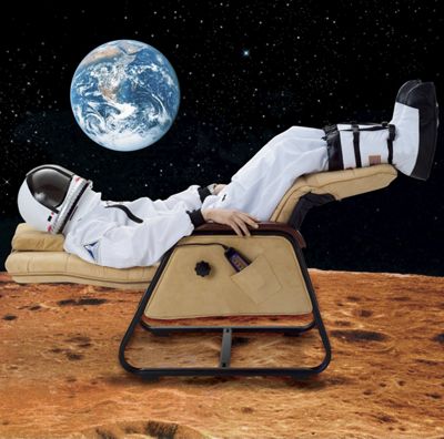 The Fully Reclinable Chair With Zero Gravity Technology