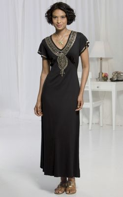 Exotic Maxi Length Dress 1