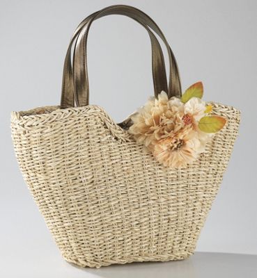 Summer Solstice Straw Tote