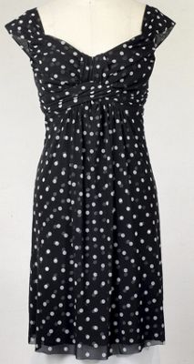 polka dot mesh dress 144