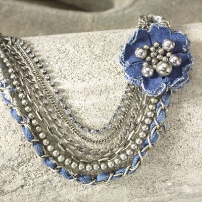 Necklace Denim