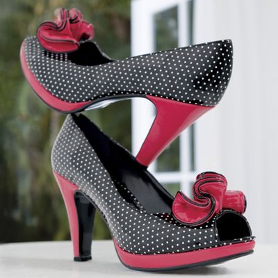 Pump By Monroe And Main Polka Dot