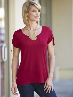 tab sleeve tee 86