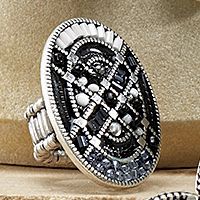 mosaic bead ring