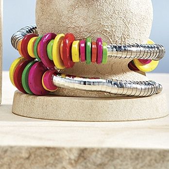 bright as a button bracelet