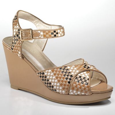 sunny isle basket weave wedge by monroe and main