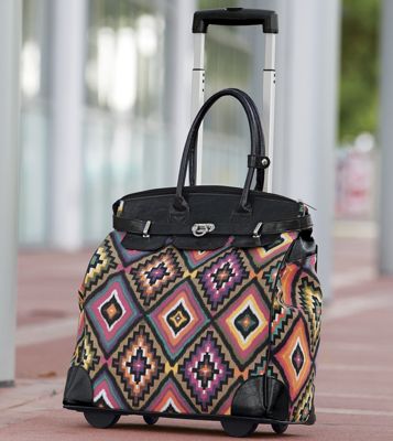 mosaic travel bag