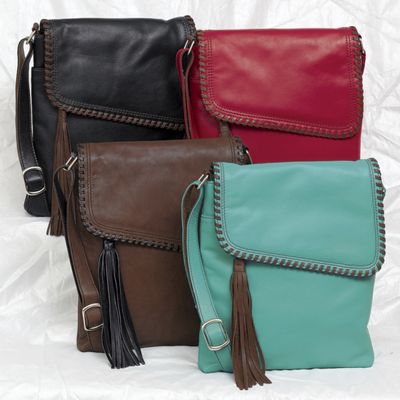 whipstitch large sidebag