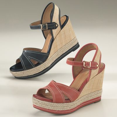 amelia air wedge by clarks indigo