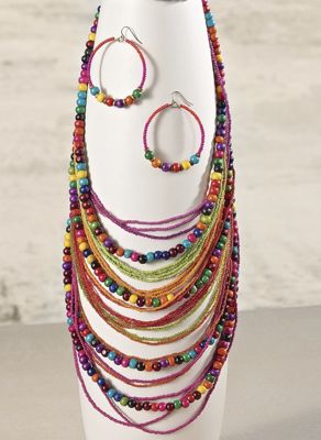 beaded necklace 18