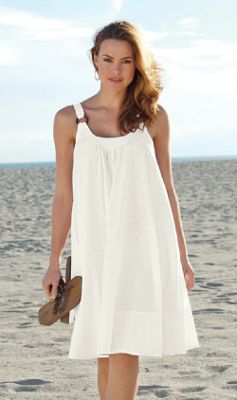Waffle Trapeze Dress A