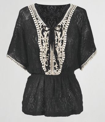 crochet trim top 86
