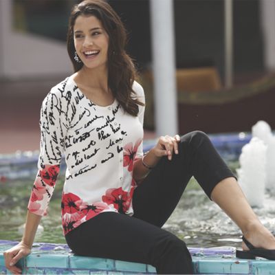 calligraphy sweater