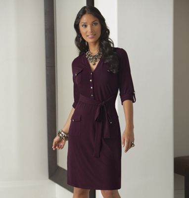 Knit Shirtdress 1