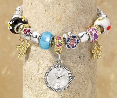 Watch Colorful Slide Charm