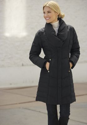 Portrait Collar Down Jacket