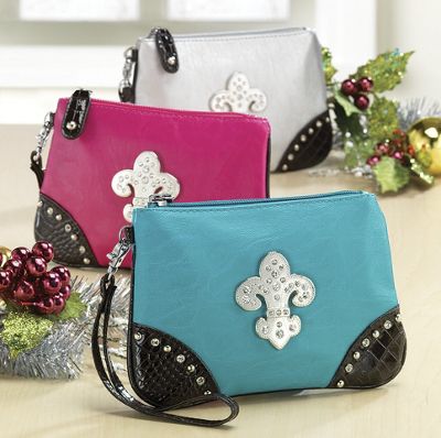 Pouch Fleur De Lis