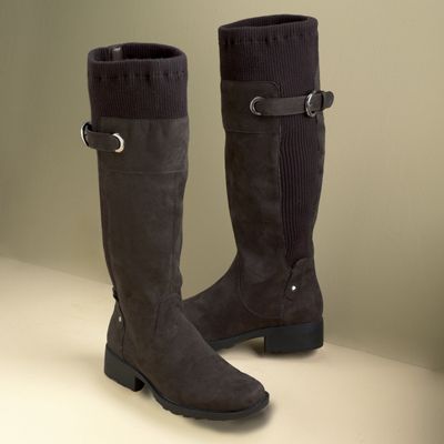 Rib Top Boot By Classique