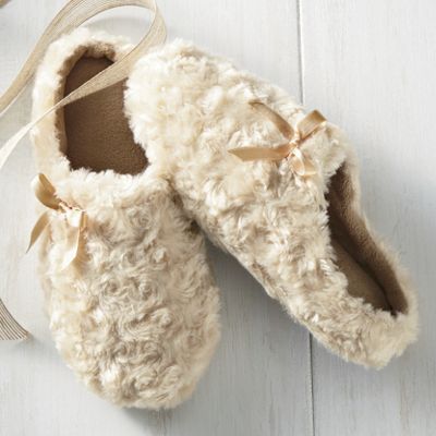 Swirl Furry Slipper