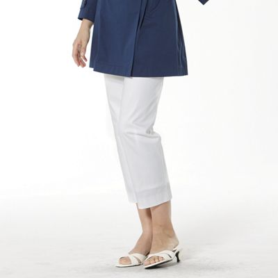Stretch Sateen Ankle...