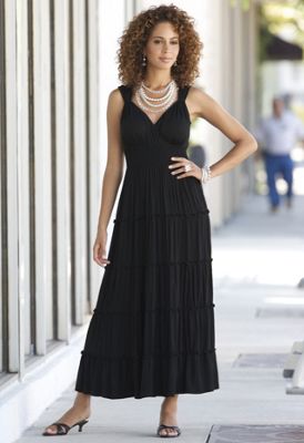 Tiered Maxi Dress