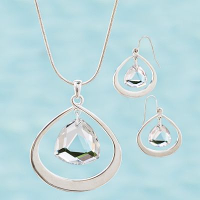 Trillion Cut Jewelry Set