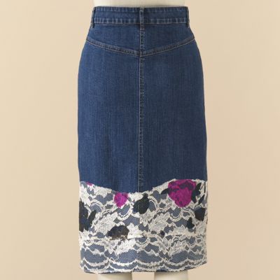 Lace Bottom Skirt