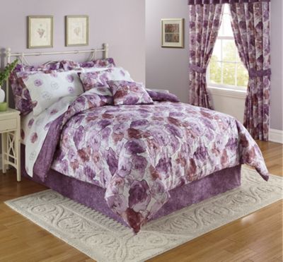complete bed set pillow valance panel pair