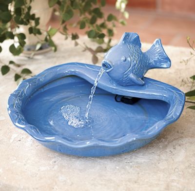 Solar Koi Fountain 1