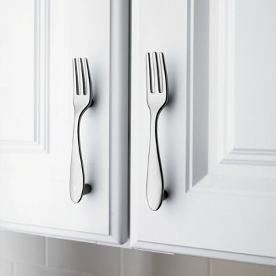 Set Of 4 Flatware Cabinet Handles
